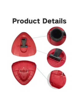 1/2 Rotating Mop Base Compatible with O-cedar and Vileda, Replacement Parts Fits For 1 Tank 360° Spin Mop Accessory