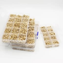 Hot Melt Brass Heat Insert Nut Iron Tip M2 M2.5 M3 M4 M5 M6 Embedded Heating Knurled Brass Inserts Nuts 3D Printer Case Notebook