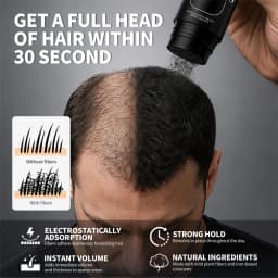 Sevich 25g Hair Building Fibers Powder Hair Loss Products Bald Extension Thicken Hair Spray Jar Keratin