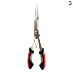 Fishing Pliers Long Nose Stainless Steel Hook Remover Cut Fishing Line Fishing Tied Hook Multi-functional Fishing Pliers