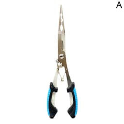 Fishing Pliers Long Nose Stainless Steel Hook Remover Cut Fishing Line Fishing Tied Hook Multi-functional Fishing Pliers
