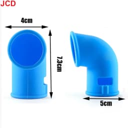 JCD 1pc Silicone Pressure Cooker Steam Diverter Release Valve Accessories 360 Rotating Kitchen Instant Pot Silicone Release Pipe