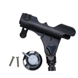 Kayak Fishing Rod Holder Universal Fit Kit Allows for 360-degree Adjustment Canoe Draft Fishing Boat Powerlock Rod Holder
