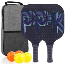 Pickleball Paddles Set-Graphite Carbon Fiber Usapa Approved Lightweight Racquets Set Indoor and Outdoor Exercise For All Ages