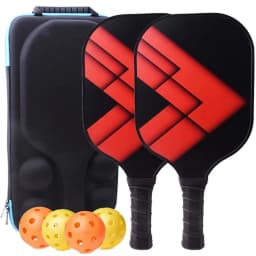 Pickleball Paddles Set-Graphite Carbon Fiber Usapa Approved Lightweight Racquets Set Indoor and Outdoor Exercise For All Ages