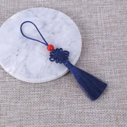 5/10Pcs 5cm Small Chinese Knot Silk Tassel Pendant Sewing Curtain Charms Tassels DIY Crafts Gift Jewelry Making Decor Tassel