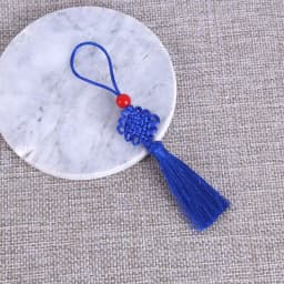 5/10Pcs 5cm Small Chinese Knot Silk Tassel Pendant Sewing Curtain Charms Tassels DIY Crafts Gift Jewelry Making Decor Tassel
