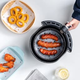 50/100pcs Bamboo Steamer Papers Disposable Non-Stick Steamer Mat Oil Paper Air Fryer Oven Kitchen Pan Pad Airfryer Bakpapier