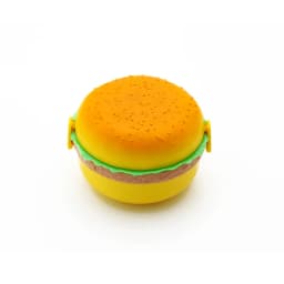 Creative Double-Layer Hamburger Insulated Lunch Box Portable Food-Grade Student Children's Lunch Box Microwave Safe Lunch Box