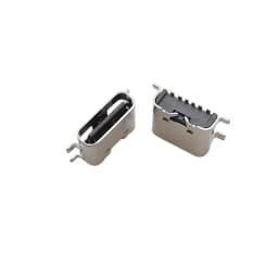 10Pcs USB Connector Type C Female Charging Port Jack 2/6/16 Pin Type-C Socket PCB Soldering SMD SMT DIY Repair Type C Adapter