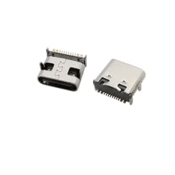 10Pcs USB Connector Type C Female Charging Port Jack 2/6/16 Pin Type-C Socket PCB Soldering SMD SMT DIY Repair Type C Adapter