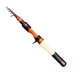 PURELURE 1.50m XUL BFS Telescopic Rod 5ft Travel Rod Trout Spinning Casting Solid Tip Carbon Fishing Rod Small Bait Perch Rod