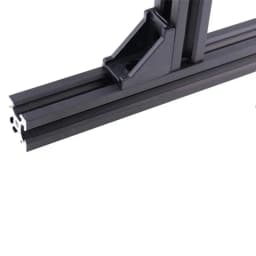 5pcs/10PCS 2020 3030 Corner Bracket Fitting Black Angle Aluminum Connector 3060 4040 4080 for Industrial Aluminum Profile