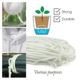 5M 4/5/6mm automatic watering absorbent wicks rope holiday accessories flower pot DIY device system pot dripping acrylic cotton