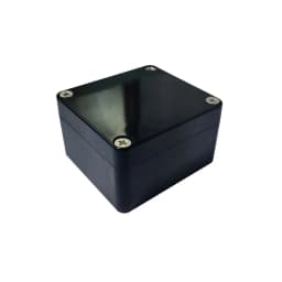 Black and white outdoor waterproof box Plastic box Electronic engineering box instrument waterproof junction box shell