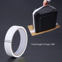 1Roll Super Adhesive Fabric Duct Tape, Carpet Waterproof Tape, High Viscosity,white  Tape, DIY Home Decoration 10 Meter