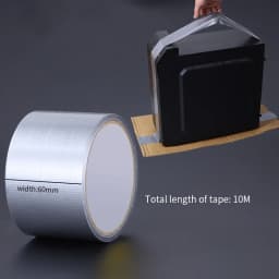 1Roll Super Adhesive Fabric Duct Tape, Carpet Waterproof Tape, High Viscosity,white  Tape, DIY Home Decoration 10 Meter