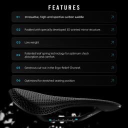 RYET Ultralight Carbon 3D Printed Bicycle Saddle 190g/210g 7*9 Bike Seating Cushion Road MTB Mountain Gravel Cycling Bike Parts