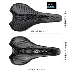 RYET Ultralight Carbon 3D Printed Bicycle Saddle 190g/210g 7*9 Bike Seating Cushion Road MTB Mountain Gravel Cycling Bike Parts