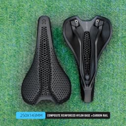 RYET Ultralight Carbon 3D Printed Bicycle Saddle 190g/210g 7*9 Bike Seating Cushion Road MTB Mountain Gravel Cycling Bike Parts