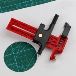 1/2PCS Circle Cutter Adjustable Circular Cutting Tool for Making Fabric Crafts DIY Scrapbook Art Craft Tool Circle Paper Cutter