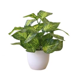 1pc Artificial Bonsai Flower Foliage Plant Potted Home Living Room Garden Office Restaurant Desktop Bonsai Home Decoration
