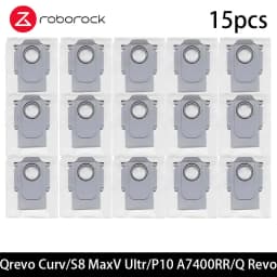 Roborock S8 MaxV Ultra / P10 A7400RR / Q Revo / Qrevo Pro / Qrevo MaxV / Qrevo S / Qrevo Plus Robot Vacuum Dust Bags Accessories
