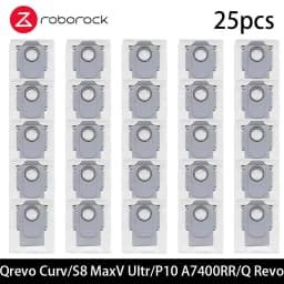 Roborock S8 MaxV Ultra / P10 A7400RR / Q Revo / Qrevo Pro / Qrevo MaxV / Qrevo S / Qrevo Plus Robot Vacuum Dust Bags Accessories