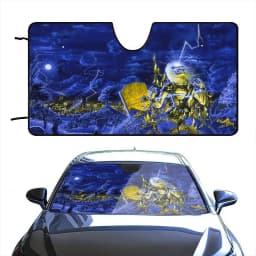 M-Maidenns I-Ironns Car Sunshade Curtains Solar Protection Windshield Sunshade Sun Shade Auto Sun Visor Car Covers