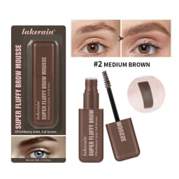 Superfluff Volumizing Brow Mousse Eyebrow Gel Thick Eyebrows Tint Tinted Brow Gel Multiple Color Long-Lasting Waterproof Makeup