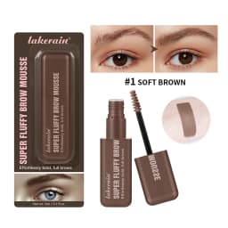 Superfluff Volumizing Brow Mousse Eyebrow Gel Thick Eyebrows Tint Tinted Brow Gel Multiple Color Long-Lasting Waterproof Makeup