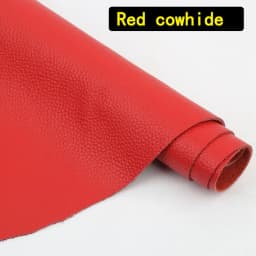 Colorful Soft Whole Piece Cowhide Material, Top Layer Sofa Leather Fabric, Genuine Leather, Real Cowhide Leather, DIY Soft Bag C