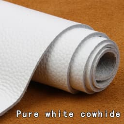 Colorful Soft Whole Piece Cowhide Material, Top Layer Sofa Leather Fabric, Genuine Leather, Real Cowhide Leather, DIY Soft Bag C