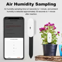 Tuya Smart ZigBee Soil Moisture Sensor Temperature and Humidity Meter Thermo Hygrometer Garden Automation Irrigation Detector