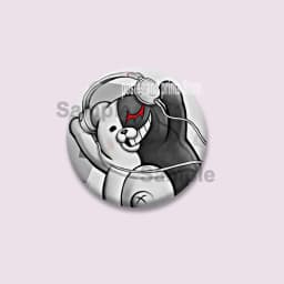 Custom Game Peripheral Danganronpa Round Badges DIY Coin Brooch on Backpack Cartoon Lapel Jewelry Pins Gifts for Kids Friends