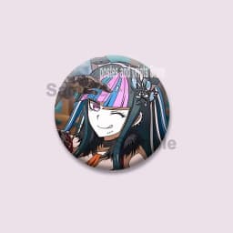 Custom Game Peripheral Danganronpa Round Badges DIY Coin Brooch on Backpack Cartoon Lapel Jewelry Pins Gifts for Kids Friends