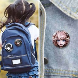 Custom Game Peripheral Danganronpa Round Badges DIY Coin Brooch on Backpack Cartoon Lapel Jewelry Pins Gifts for Kids Friends