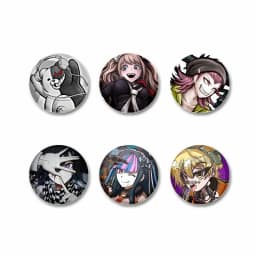 Custom Game Peripheral Danganronpa Round Badges DIY Coin Brooch on Backpack Cartoon Lapel Jewelry Pins Gifts for Kids Friends