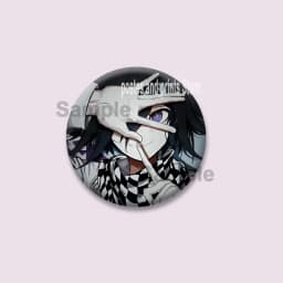 Custom Game Peripheral Danganronpa Round Badges DIY Coin Brooch on Backpack Cartoon Lapel Jewelry Pins Gifts for Kids Friends
