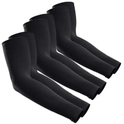 3 Pairs Unisex Sun Protection Arm Sleeves Breathable Cooling Arm Covers For Outdoor Activities Cycling Running Mountaineering