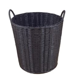 Dirty Clothes Basket Foldable Woven Laundry Basket Rattan-Style Toys Storage Basket for Dirty Clothes Household Items