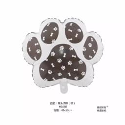New Standing 3D Cartoon Dogs Claw Bulldog Shepherd Poodle Puppy Pet Theme Birthday Party Decoration Forest Animals Balloons 1PCS