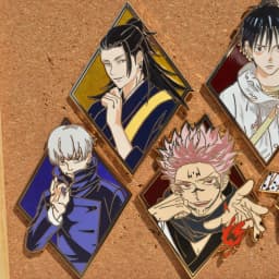 Anime Jujutsu Kaisen Enamel Pins Gojo Satoru Suguru Metal Badges Japanese Manga Brooches for Bag Backpack Clothing Lapel Cosplay