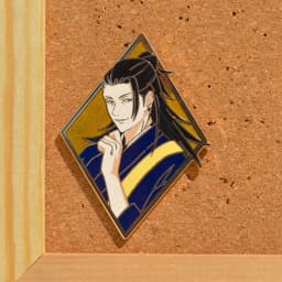 Anime Jujutsu Kaisen Enamel Pins Gojo Satoru Suguru Metal Badges Japanese Manga Brooches for Bag Backpack Clothing Lapel Cosplay