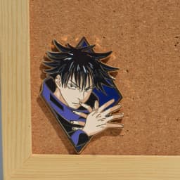 Anime Jujutsu Kaisen Enamel Pins Gojo Satoru Suguru Metal Badges Japanese Manga Brooches for Bag Backpack Clothing Lapel Cosplay