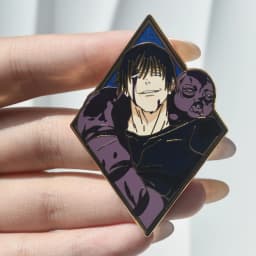 Anime Jujutsu Kaisen Enamel Pins Gojo Satoru Suguru Metal Badges Japanese Manga Brooches for Bag Backpack Clothing Lapel Cosplay