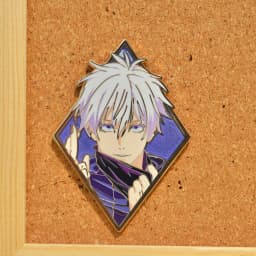 Anime Jujutsu Kaisen Enamel Pins Gojo Satoru Suguru Metal Badges Japanese Manga Brooches for Bag Backpack Clothing Lapel Cosplay