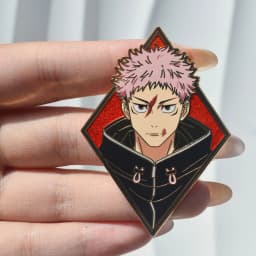 Anime Jujutsu Kaisen Enamel Pins Gojo Satoru Suguru Metal Badges Japanese Manga Brooches for Bag Backpack Clothing Lapel Cosplay