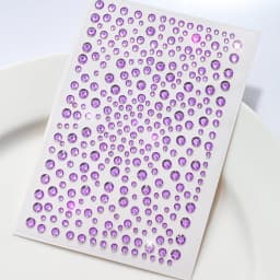 1Pcs Silver-White Glitter 3D Rhinestones Face Stickers 3/4/5/6mm Round Diamond Body Jewels Makeup Stickers For Eye Face Decorati