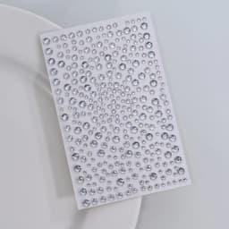 1Pcs Silver-White Glitter 3D Rhinestones Face Stickers 3/4/5/6mm Round Diamond Body Jewels Makeup Stickers For Eye Face Decorati